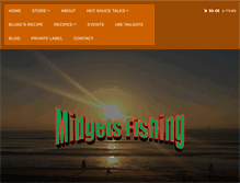 Tablet Screenshot of midgetsfishing.com